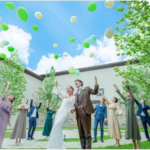 光と風がおりなす「ナチュールウエディング」期間限定プラン