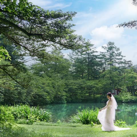 24年5~7月 美しい新緑と叶えるグリーンウエディングプラン