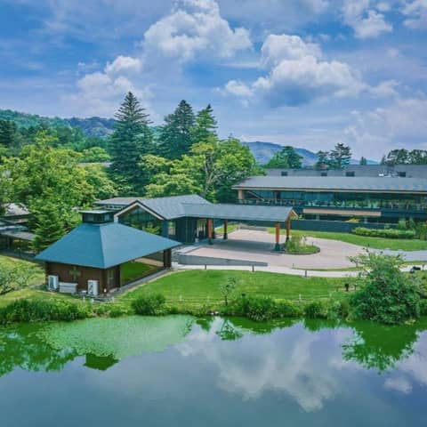 【神前挙式】水辺の開放感あふれる神殿で厳かな軽井沢リゾート和婚