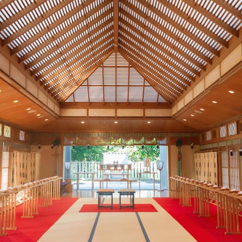 26年【本格的な和婚が叶う】光溢れる独立型神殿で神前式PLAN