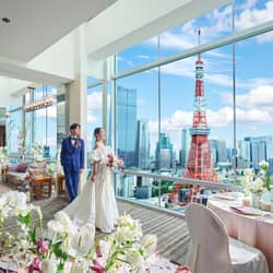 【公式】ザ・プリンス パークタワー東京ウエディング│東京タワーを臨む結婚式場 陽光さしこむ明るい空間でのデイタイム