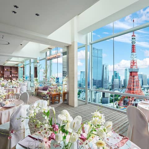 【2027年7～8月限定】緑と東京タワーに祝福される上質な夏婚