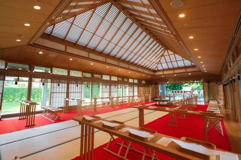 【本格的な和婚が叶う】光溢れる独立型神殿で神前式PLAN