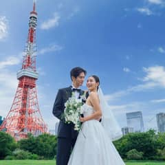 【年内平日限定】東京タワー前で叶える憧れのフォトウエディング