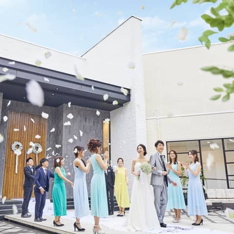 【挙式+お食事会】10名〜20名プラン 家族＋親族＋親友の食事会プラン
