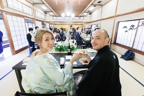 【20名115万円】湯島天神×浅草 茶寮一松◆披露宴プラン(和装のみ)
