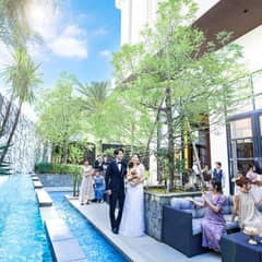 【26年7-8月】＜30名121万/40名155万＞ 夏婚ドレス2着