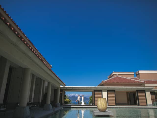 ザ・リッツ・カールトン沖縄|ウエディング|ラグジュアリーホテル|上質|大人婚|インポートドレス