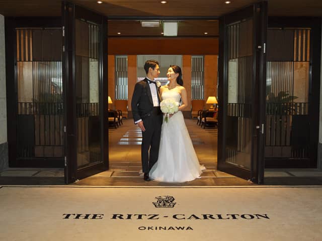 ザ・リッツ・カールトン沖縄|ウエディング|ラグジュアリーホテル|上質|大人婚|インポートドレス