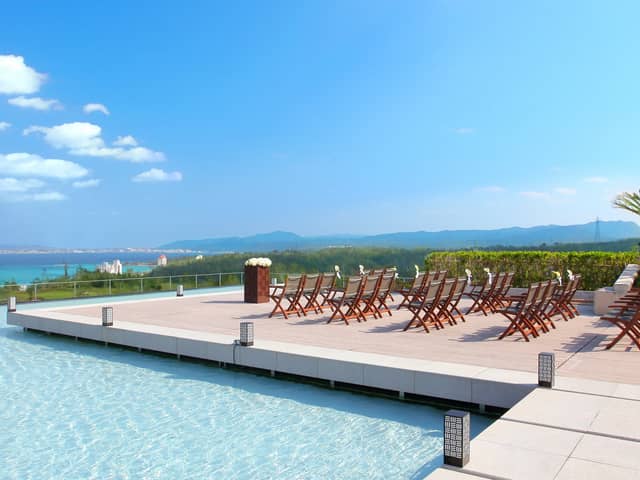 ザ・リッツ・カールトン沖縄|ウエディング|ラグジュアリーホテル|上質|大人婚|インポートドレス