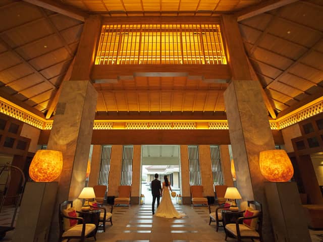 ザ・リッツ・カールトン沖縄|ウエディング|ラグジュアリーホテル|上質|大人婚|インポートドレス