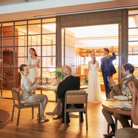 ＜二次会セットプラン＞70名230万＊2025年7月迄挙式