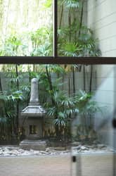 ザ・リッツ・カールトン京都｜京都 結婚式場 ホテルウエディング 吹き抜けによって柔らかな陽射しが降り注ぐバンケットフロアの庭園