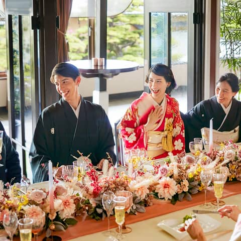 【神前式&お食事会プラン/30名138万】歴史ある料亭で伝統的な結婚式