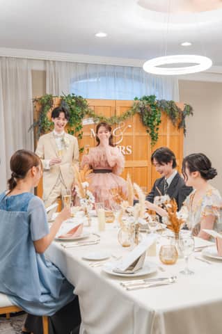 【20名44万円】ちょうどいい◎向き合える時間を大切にする結婚式